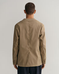 Kostuumblazer van katoen