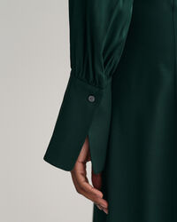 Slim Fit jurk met brede manchetten