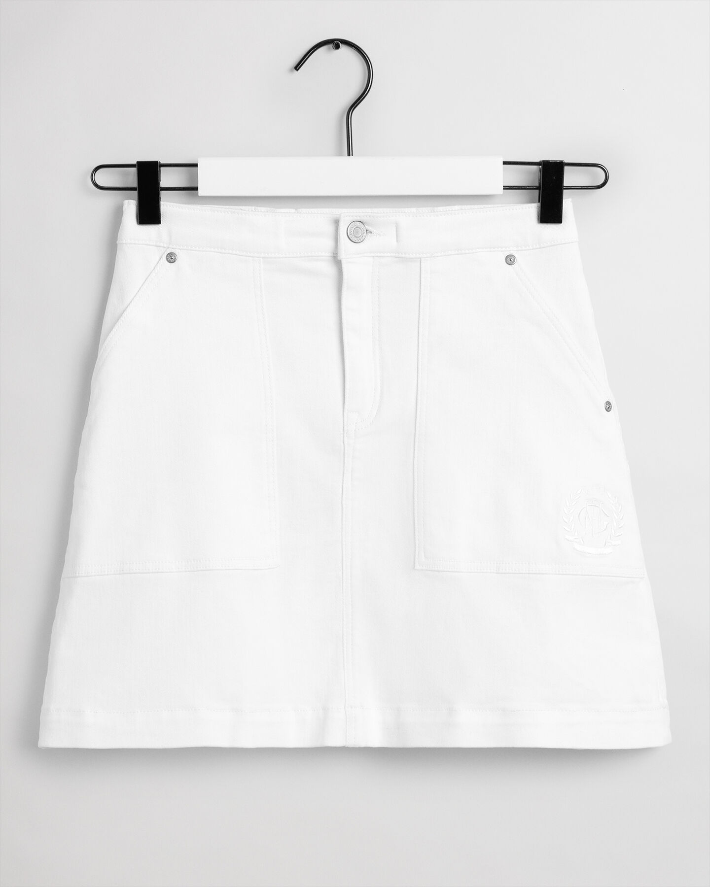 Teen Girls rok van keperstof met opzetzak