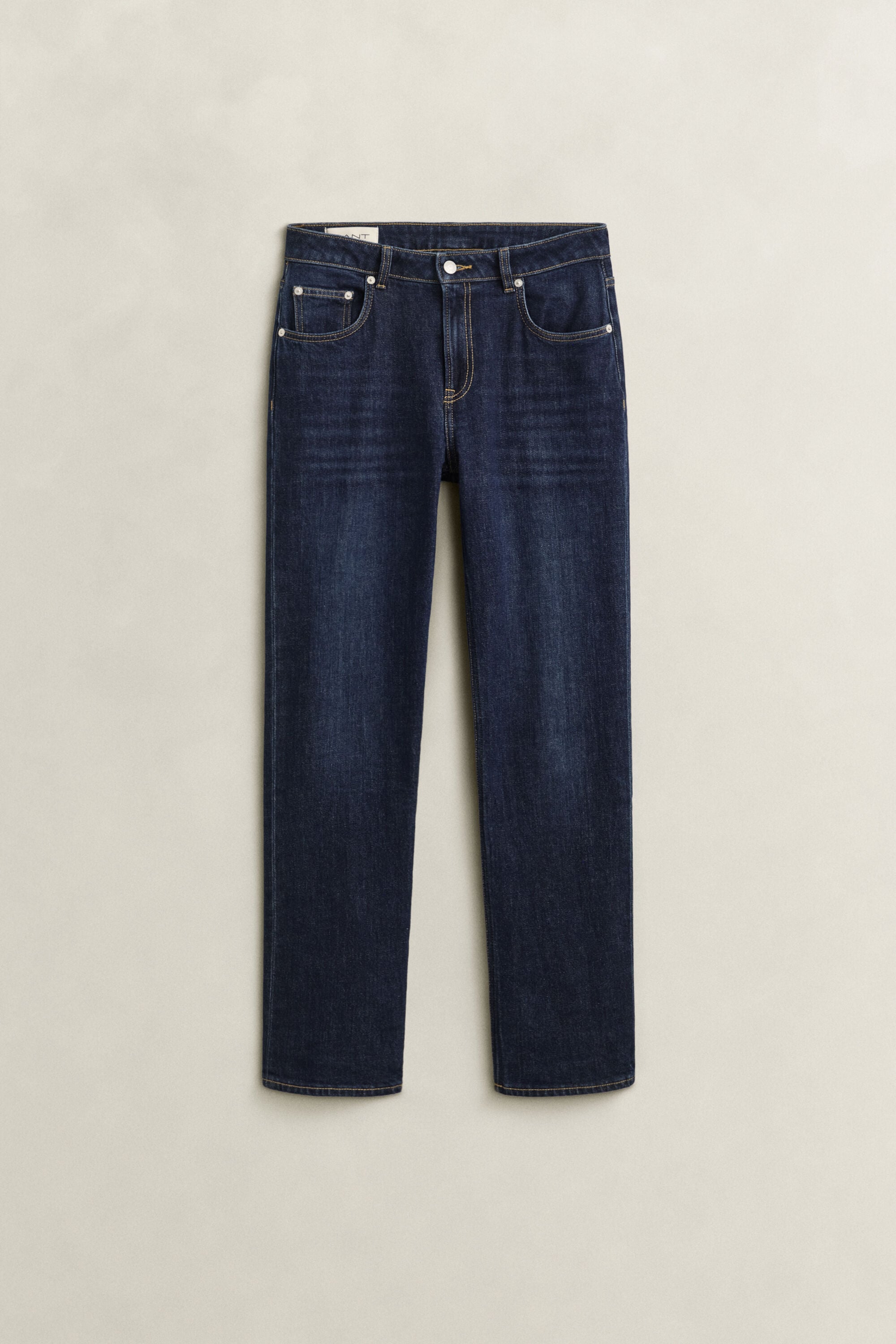 Stretchjeans met rechte pijpen