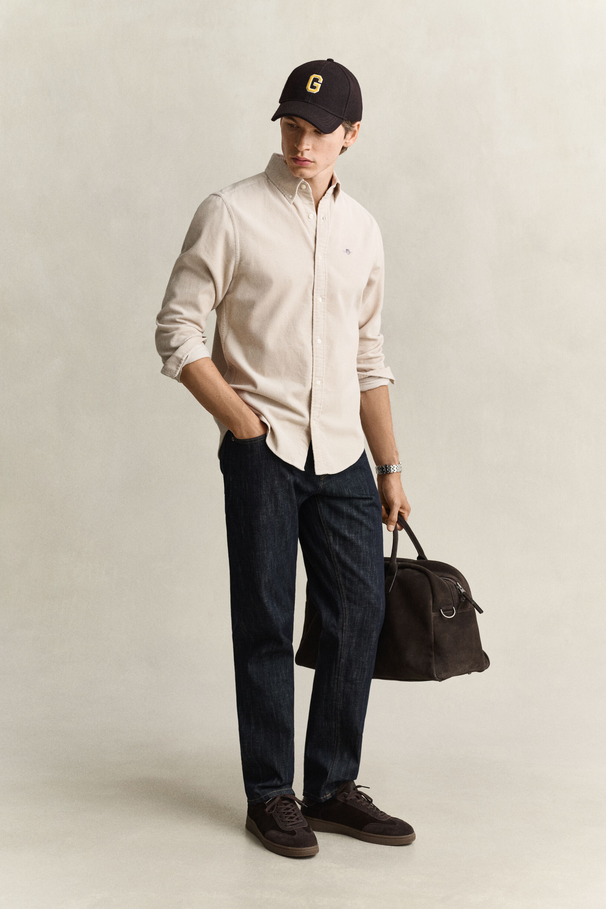 Corduroy overhemd