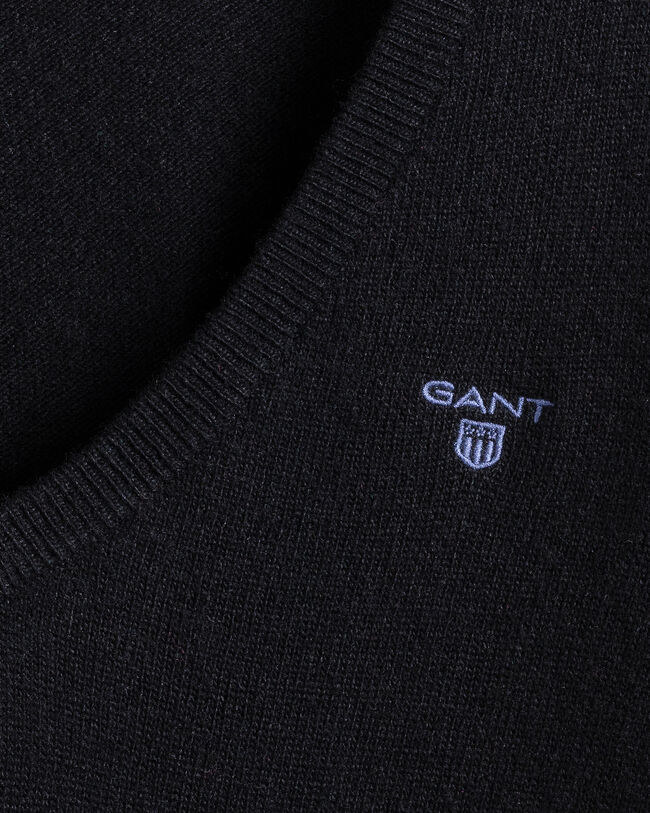 V-hals sweater van extra zachte lamswol