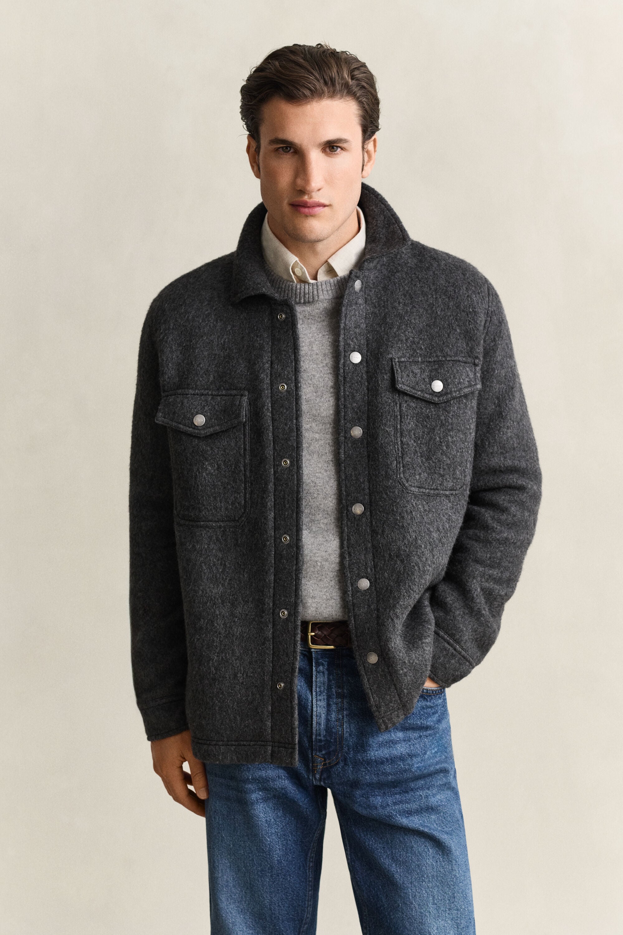 Fleece overshirt