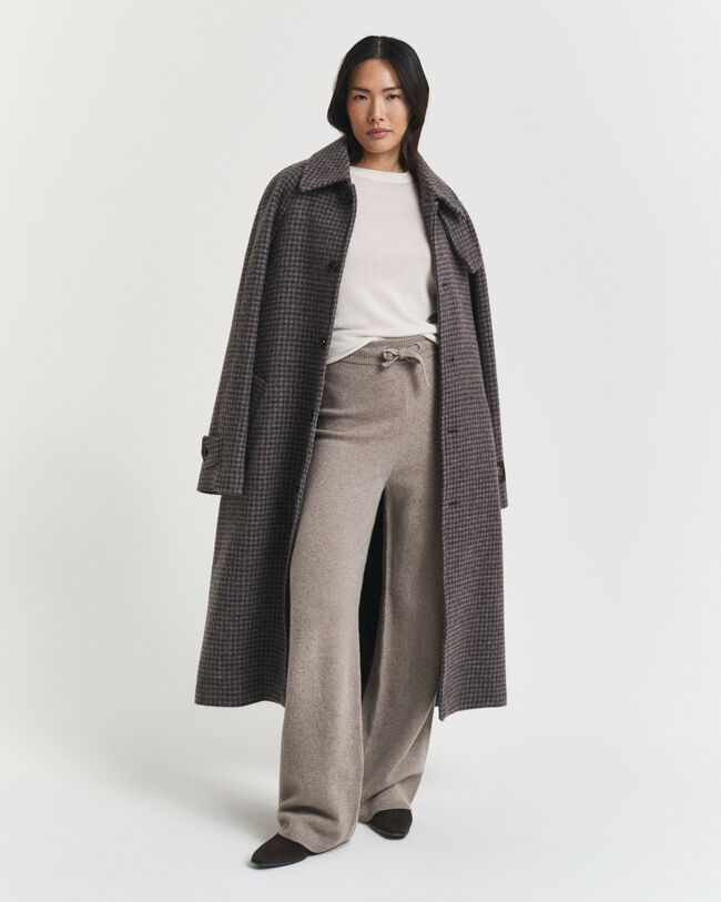 Broek van gebreide wol