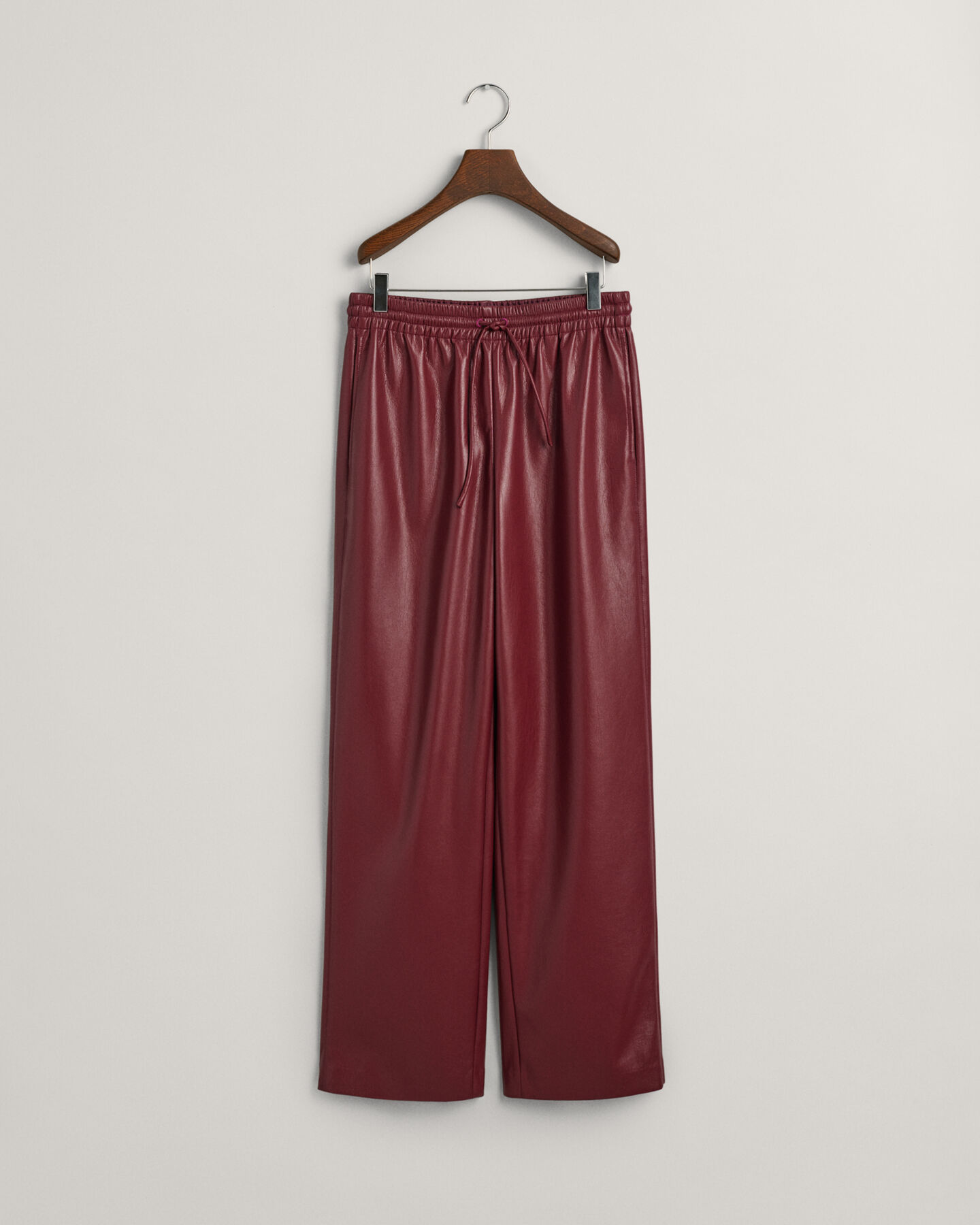 Relaxed Fit Pull-On broek van kunstleer