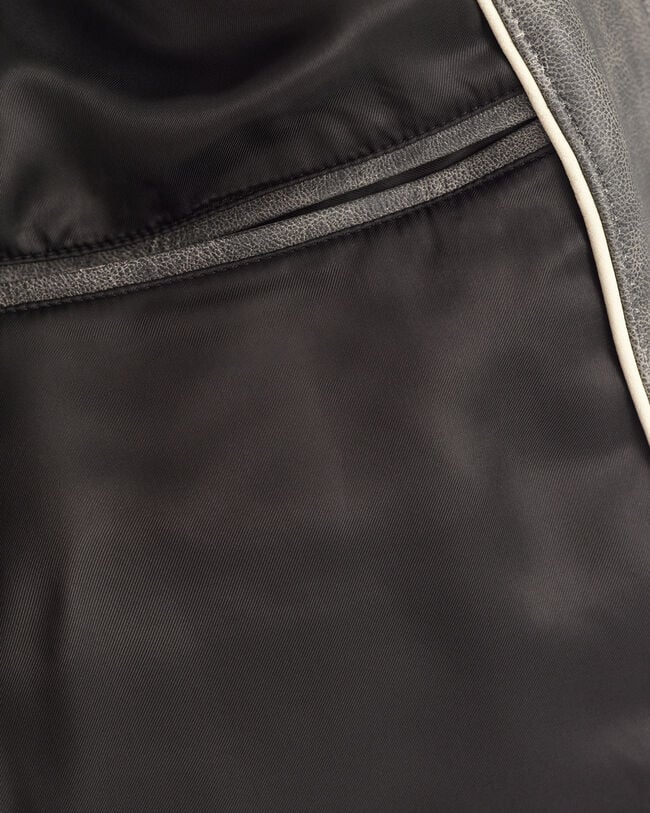 Leren GANT Varsity Jacket