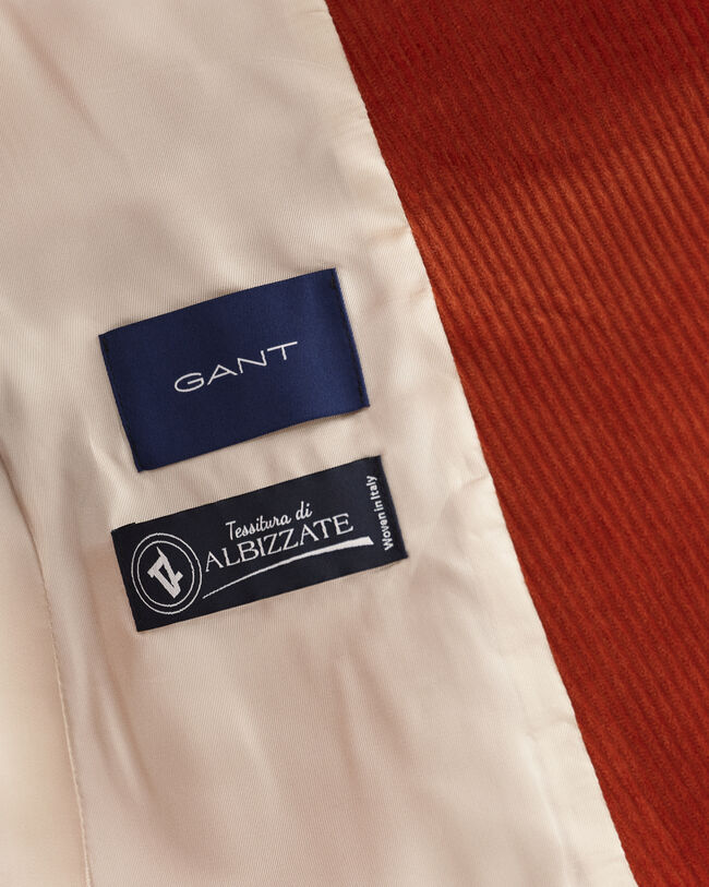 Slim Fit blazer van corduroy