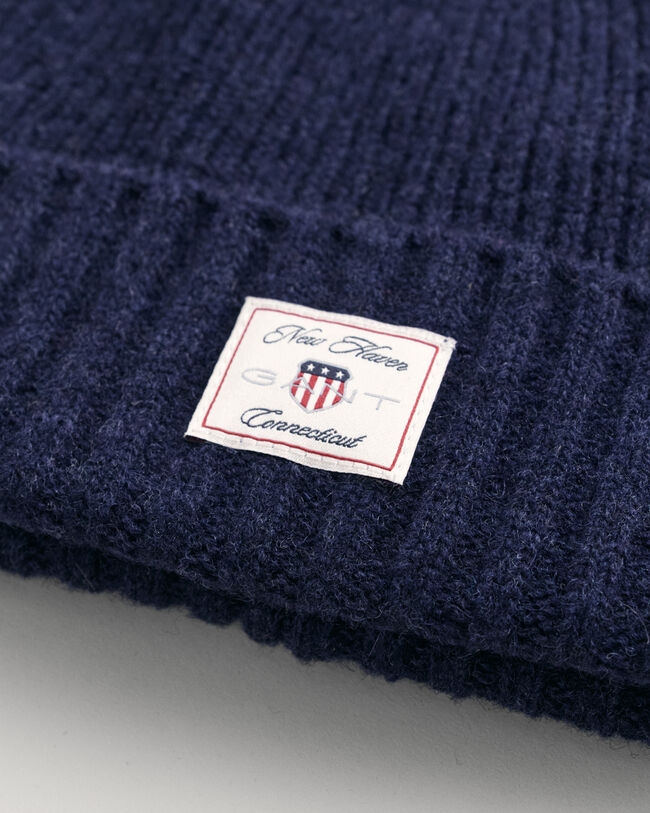 Cadeauset met wollen beanie en sjaal