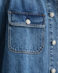 Denim overshirt