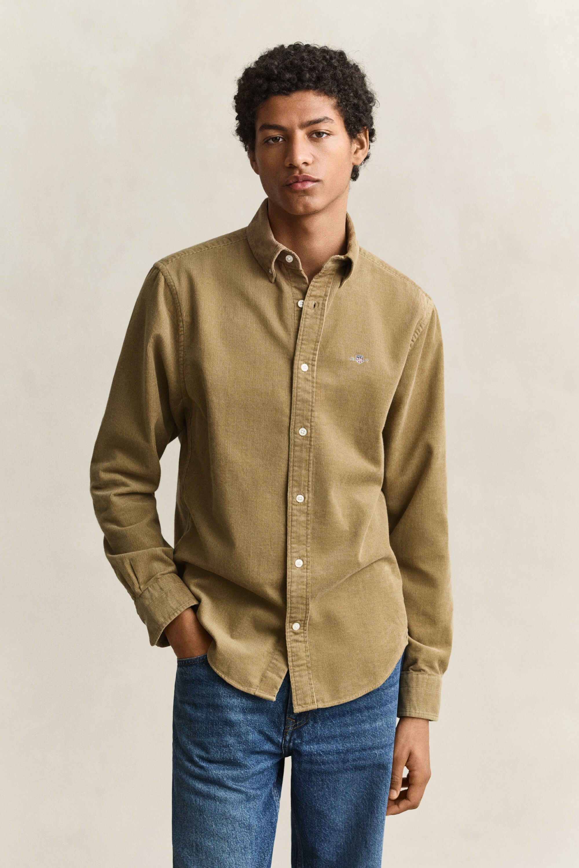 Corduroy overhemd