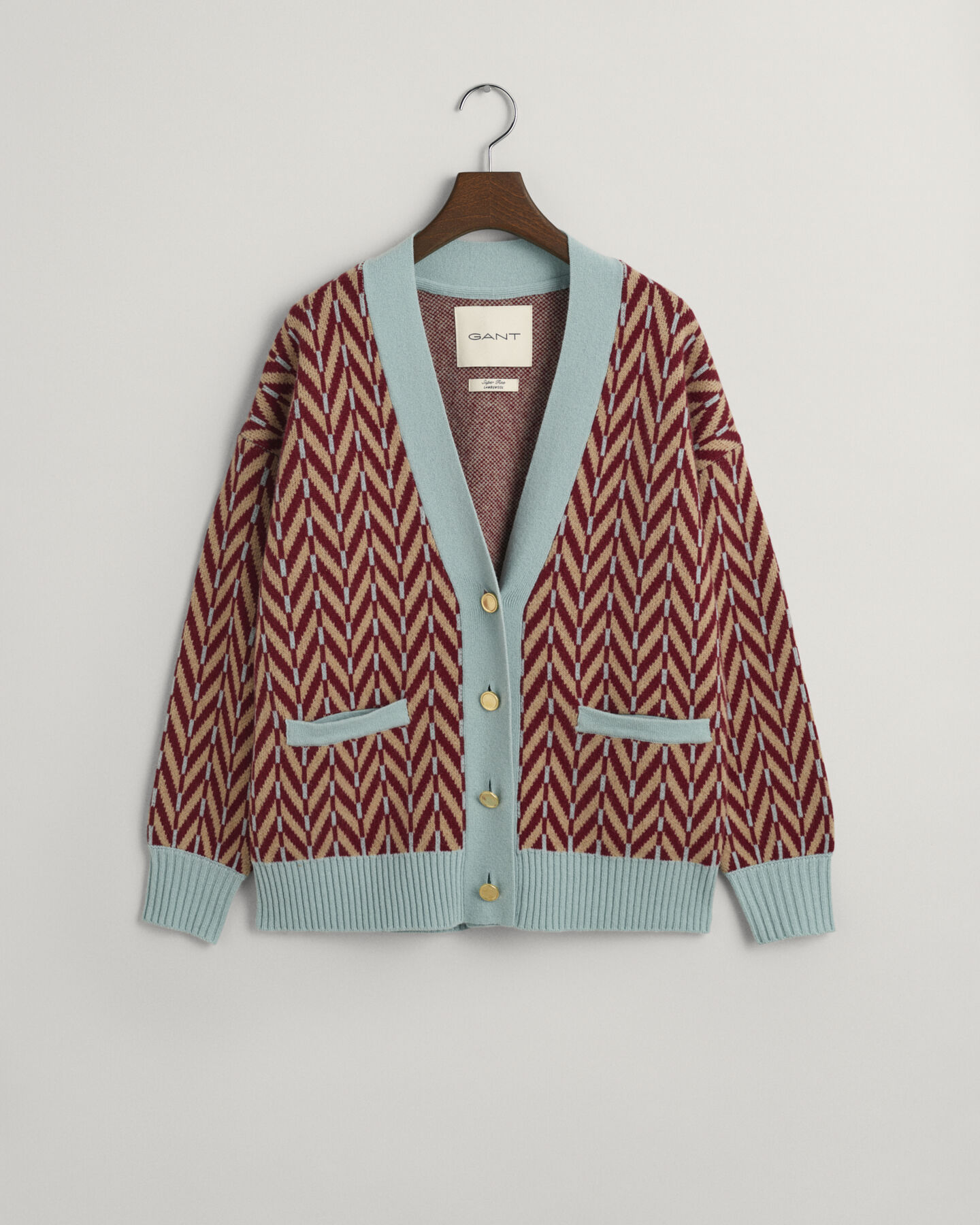 Visgraat vest met diverse kleuren