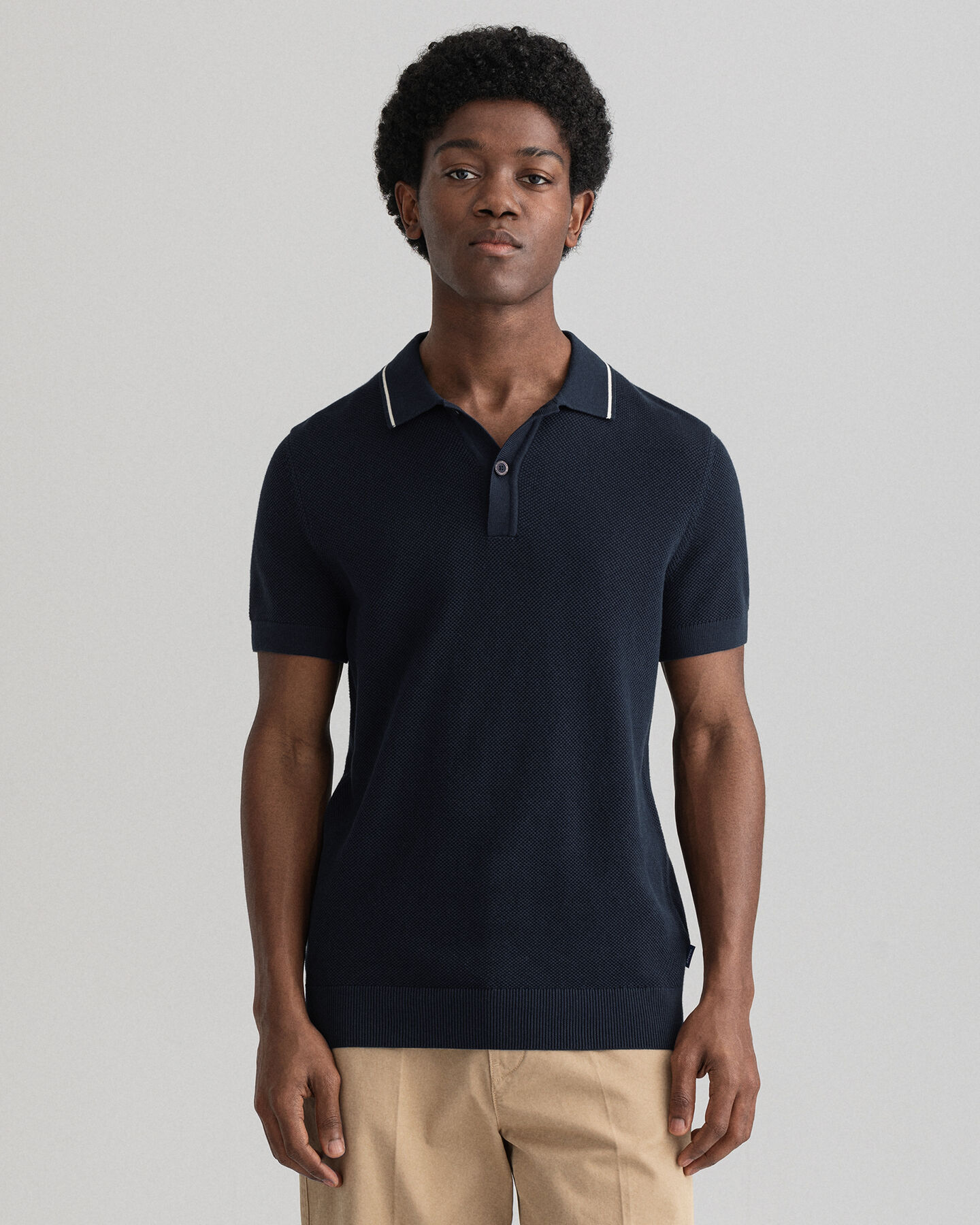 Piqué Texture poloshirt