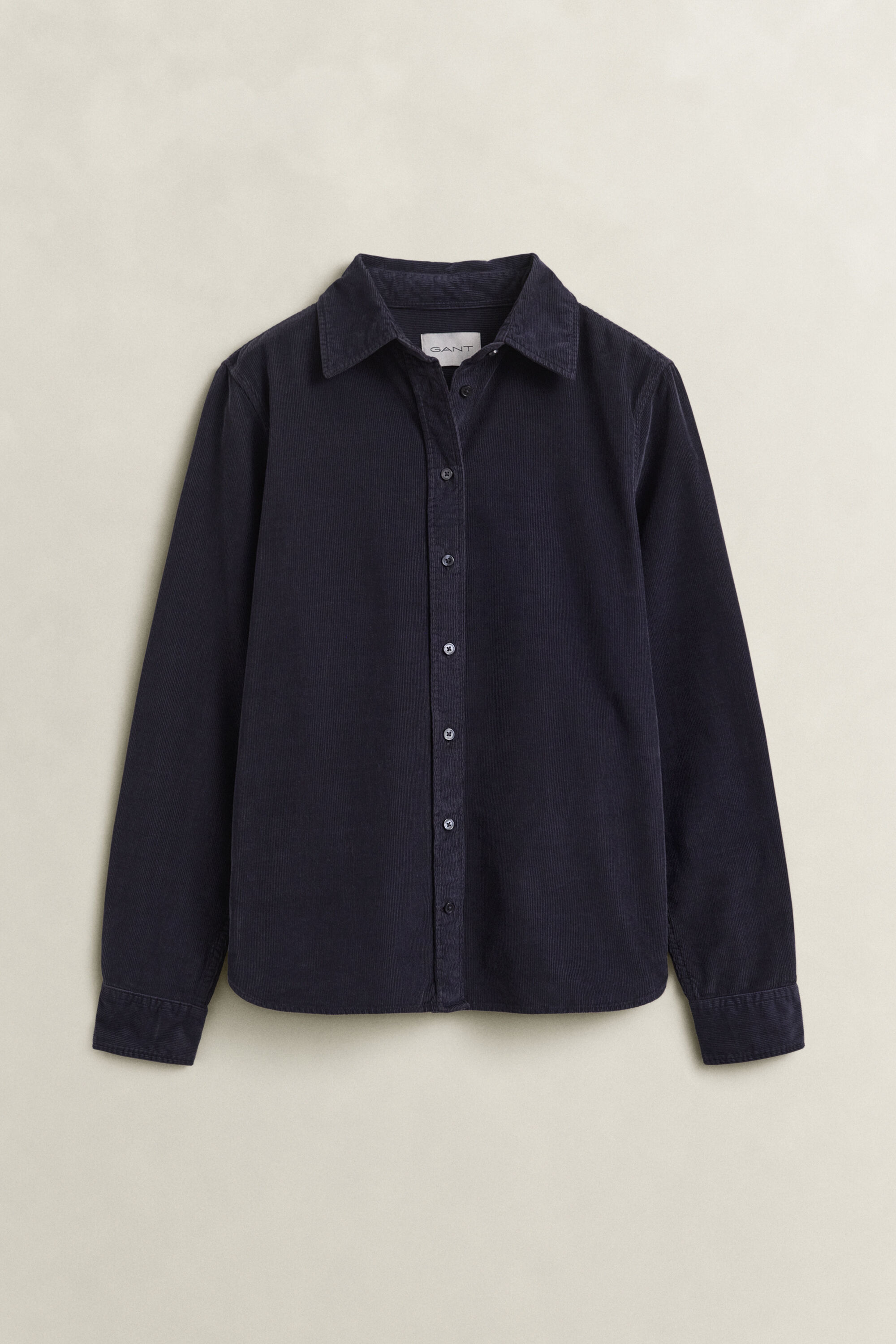 Regular corduroy overhemd