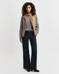 Lichte donsbodywarmer