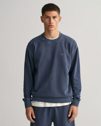 Sunfaded sweatshirt met ronde hals