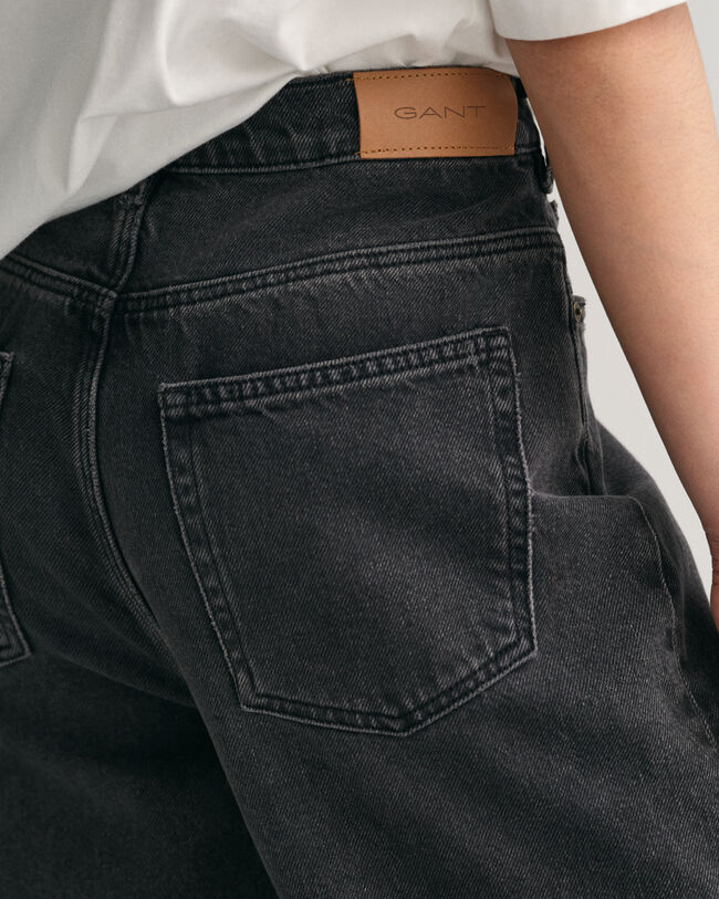 Teen Girls jeans met rechte pijpen en split