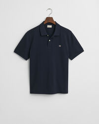 Textured poloshirt