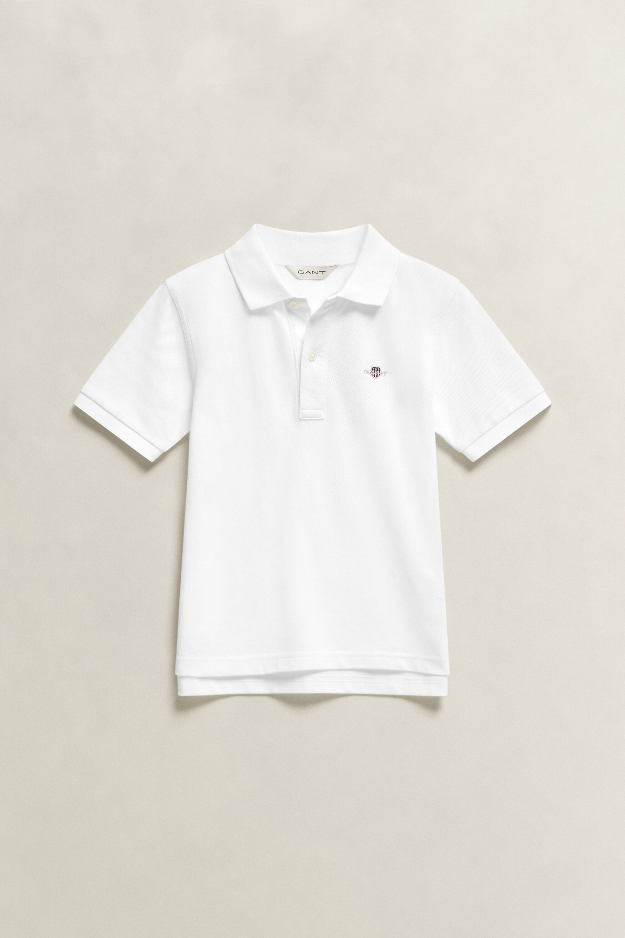 Kids Shield piqué poloshirt