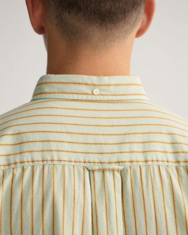 Relaxed Fit fil-&agrave;-fil gestreept overhemd