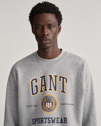 Crest Shield sweatshirt met ronde hals