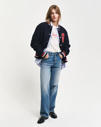 Regular Fit klassiek Oxford-overhemd met strepen