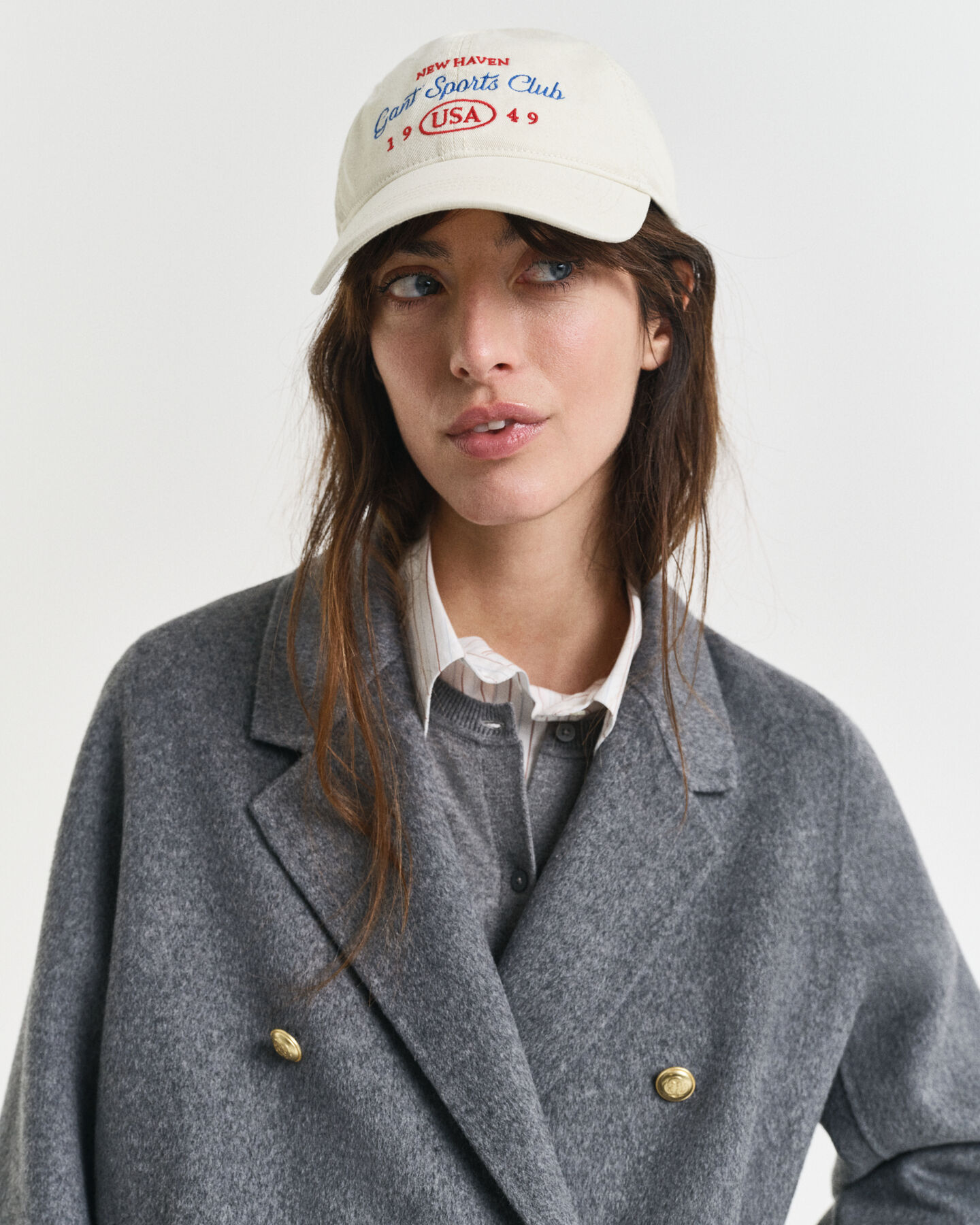 Jekker met handgestikt detail