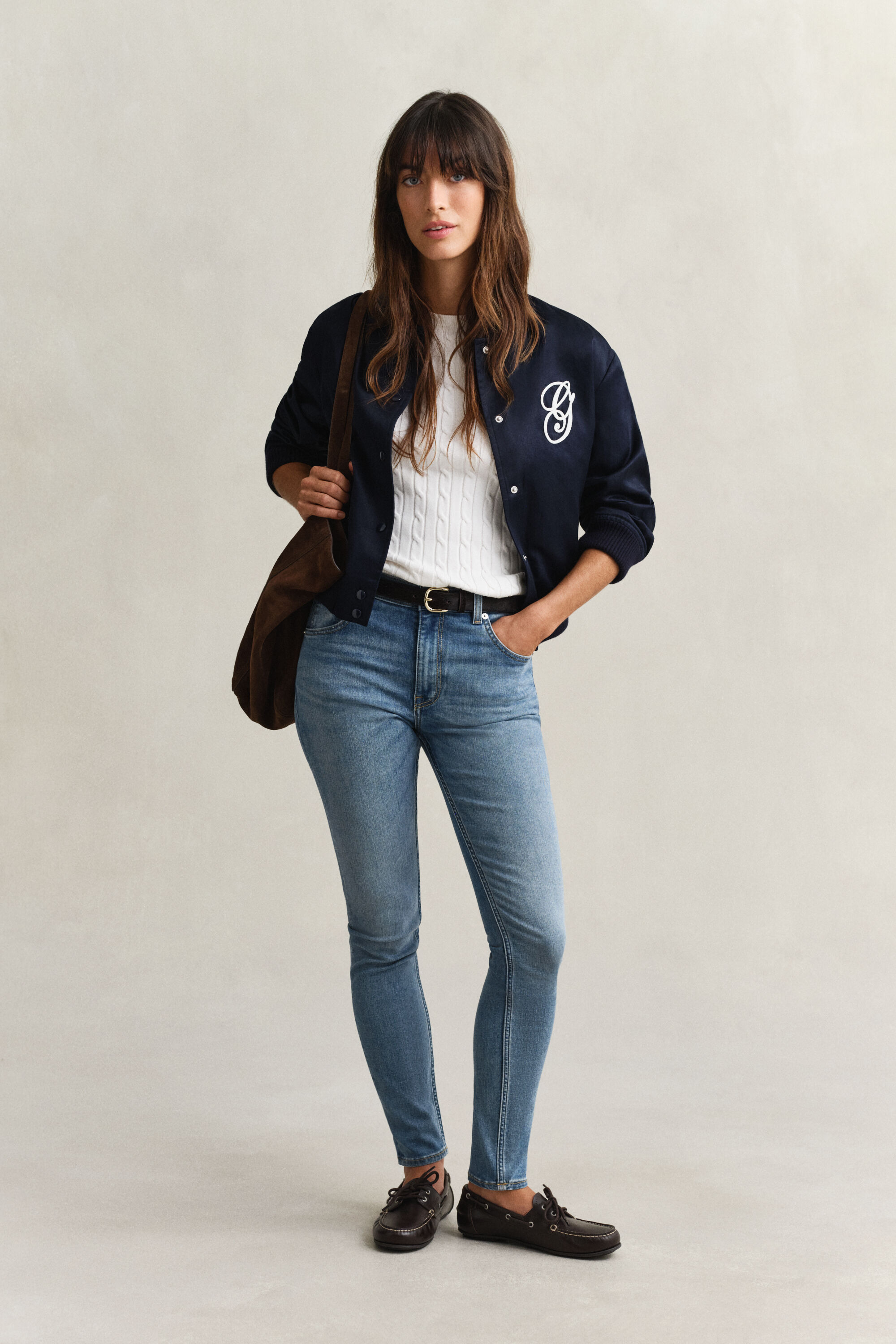 Skinny jeans met stretch