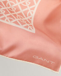 G Patterned zijden sjaal