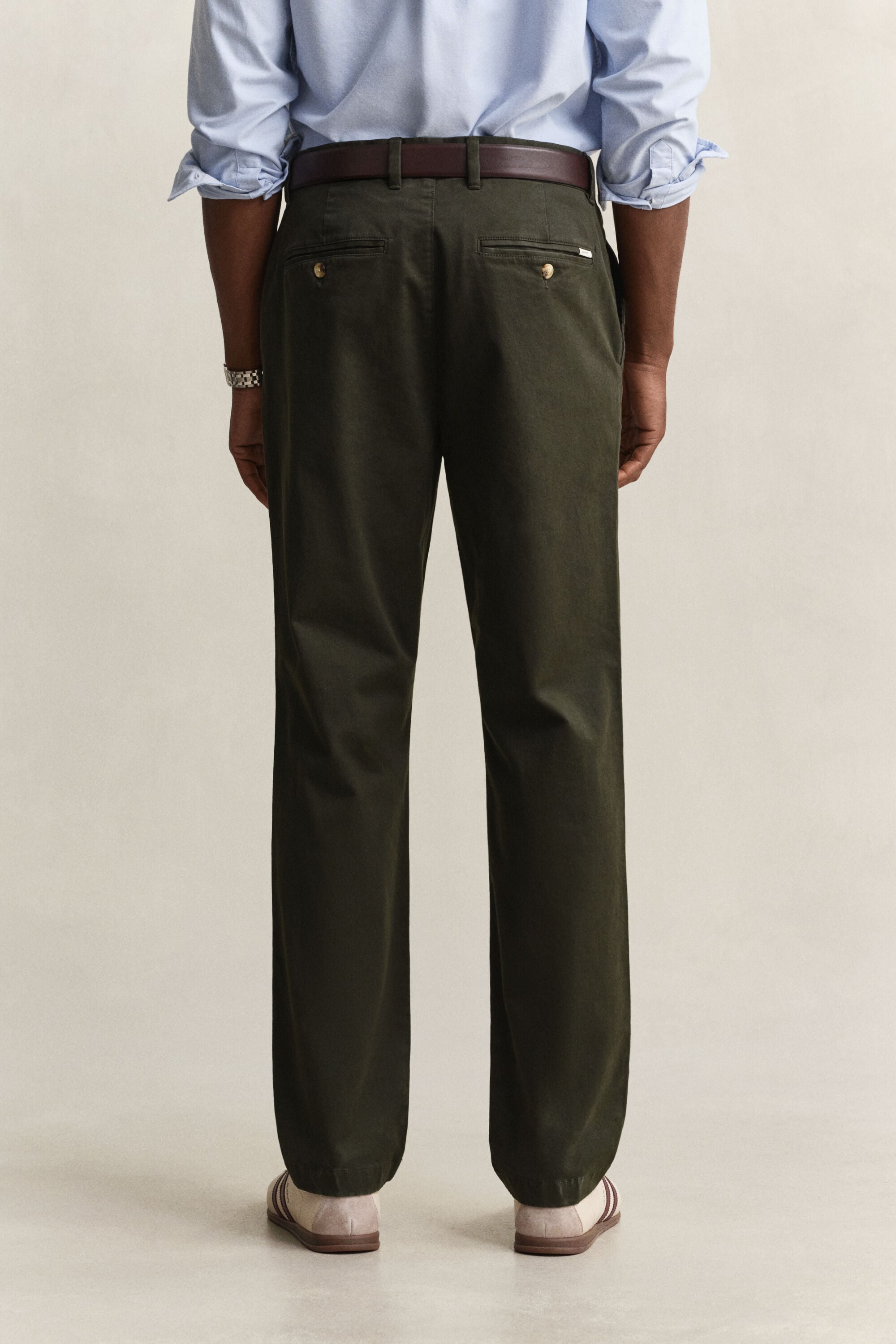 Klassieke chino met normale pasvorm