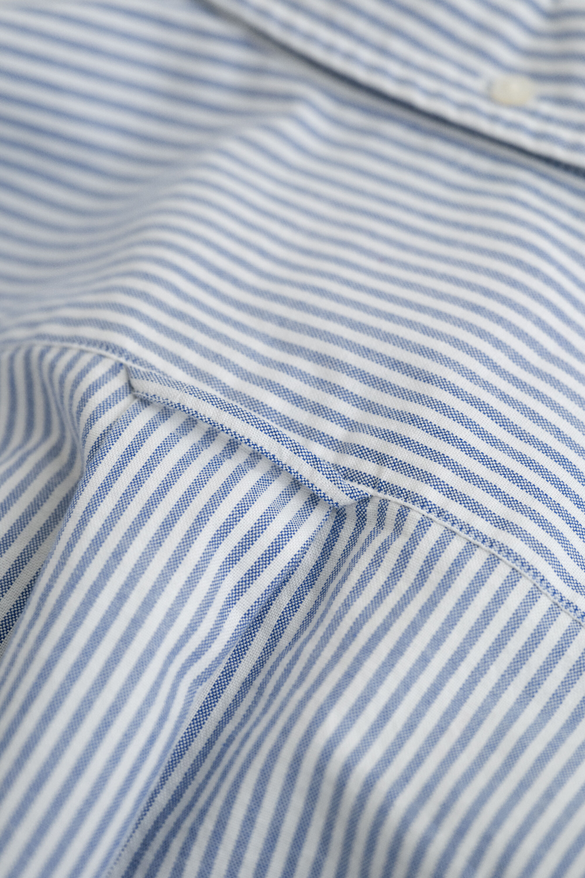 Classic Regular gestreept Oxford-overhemd