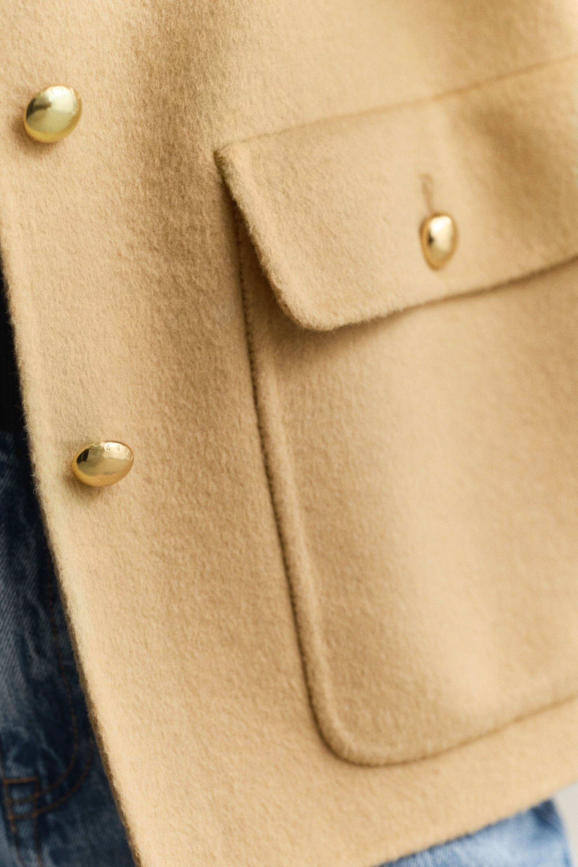 Met de hand gestikt jack