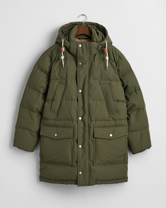 Halflang zwaar donsjack