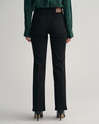 Gekleurde flare jeans