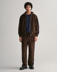 Velours trainingsbroek