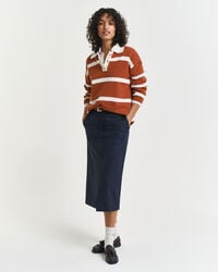 Midirok met krijtstreep