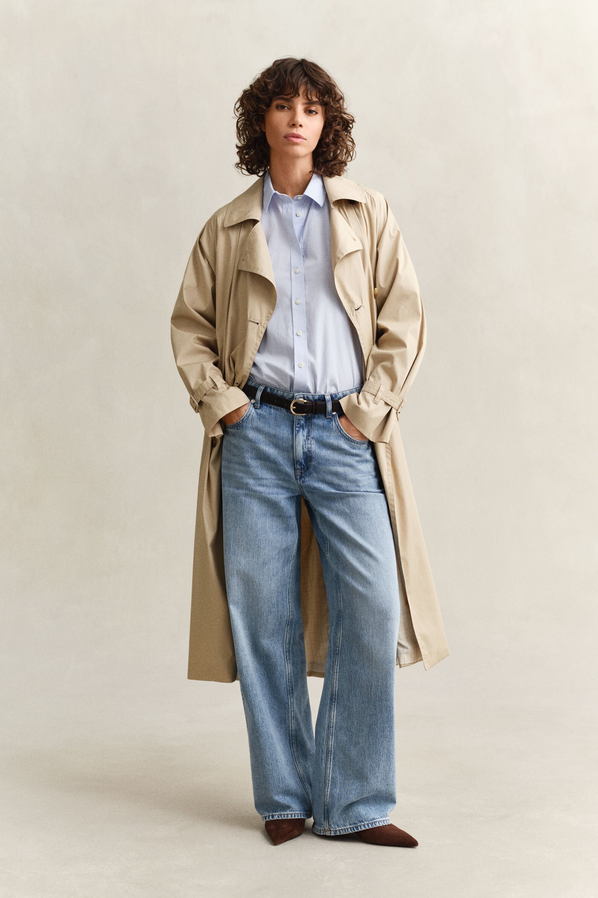 Regular Fit Classic overoverhemd van poplin