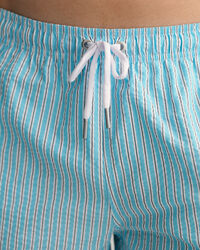 Classic Fit zwemshort van seersucker