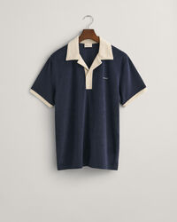 Resort poloshirt van badstof