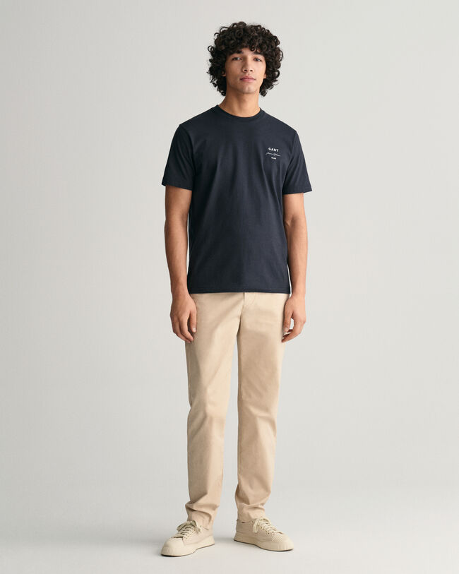 Regular Fit Sunfaded chino