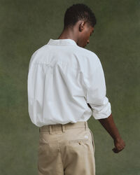 Oversized overhemd van poplin