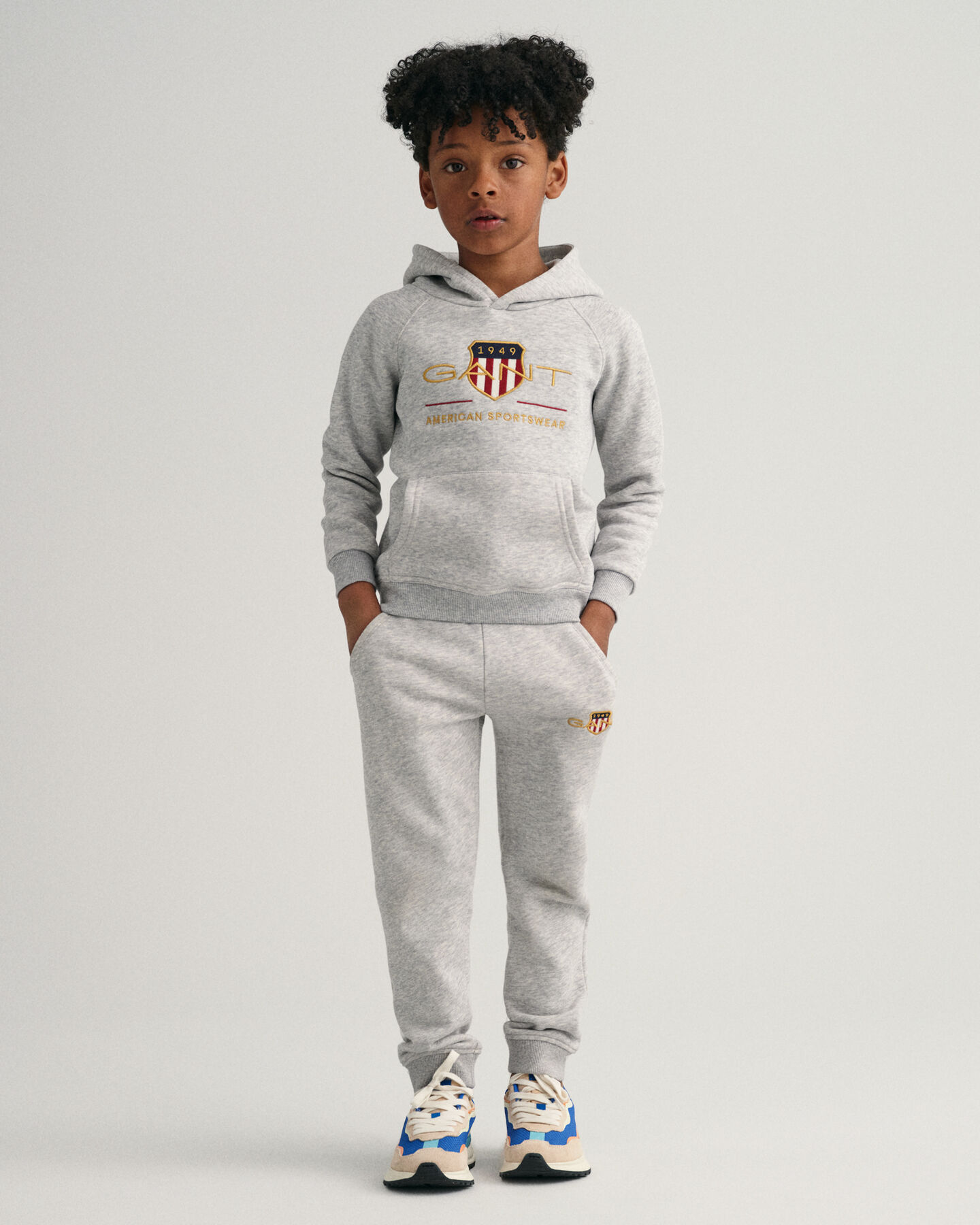 Boys Archive Shield hoodie