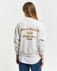 Script Graphic sweatshirt met ronde hals
