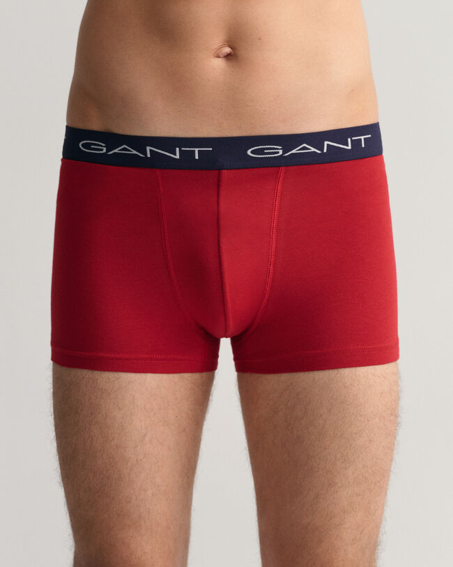 Set van drie boxershorts met brede strepen