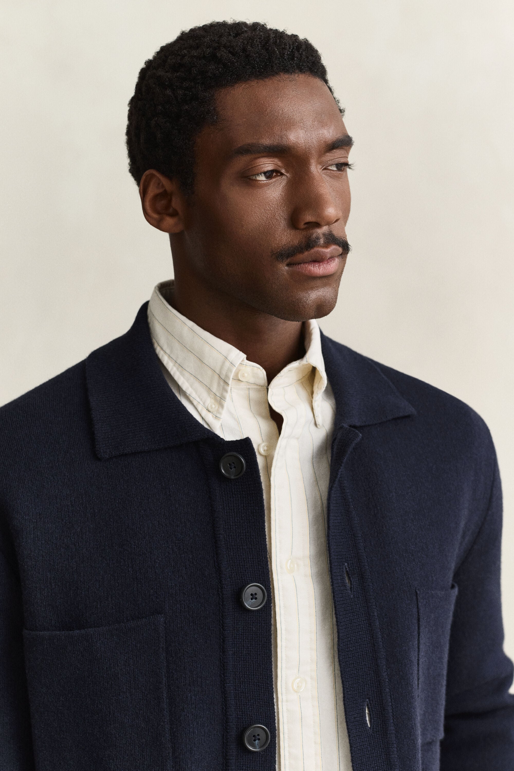 Dubbelgebreid overshirt