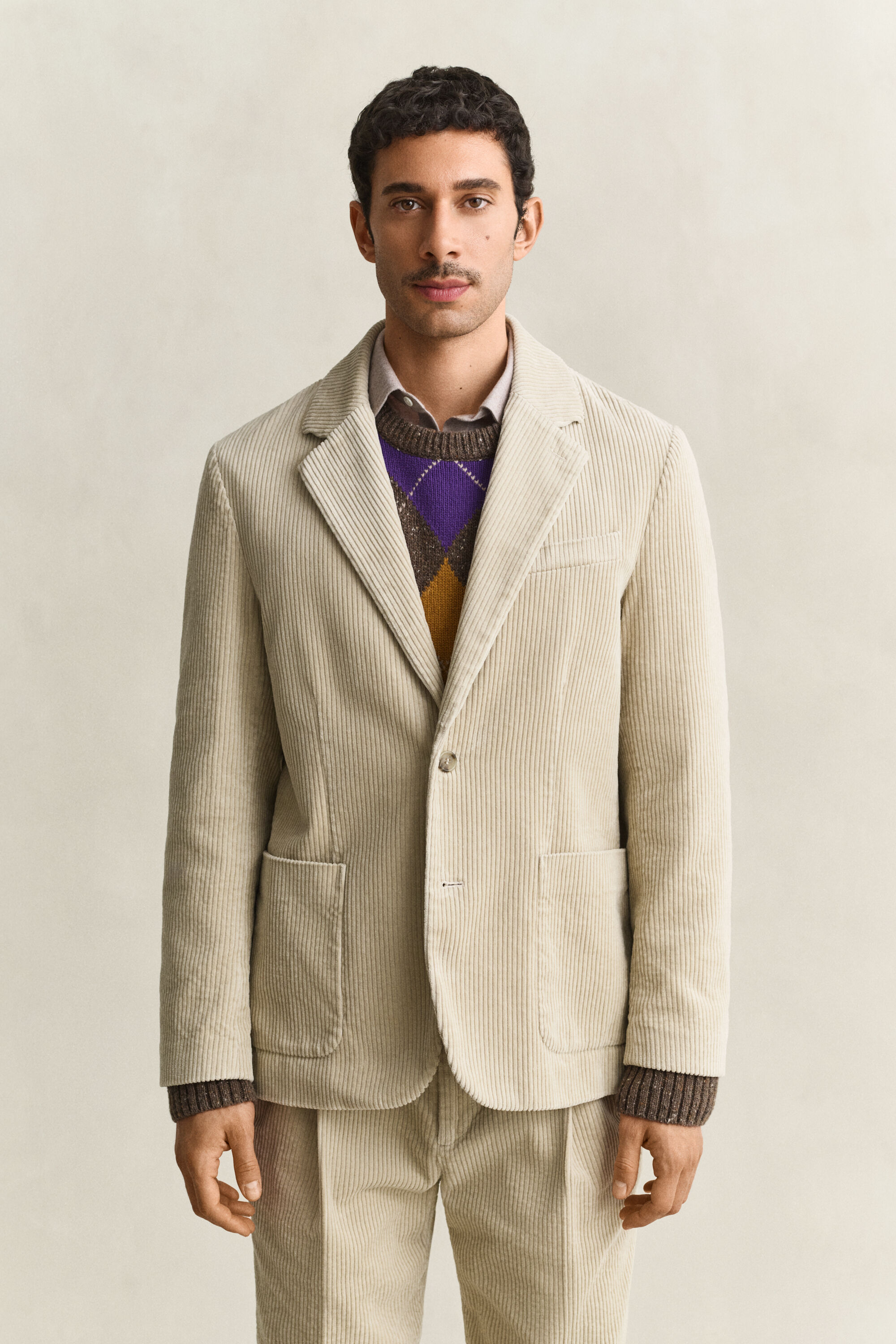 Corduroy colbert
