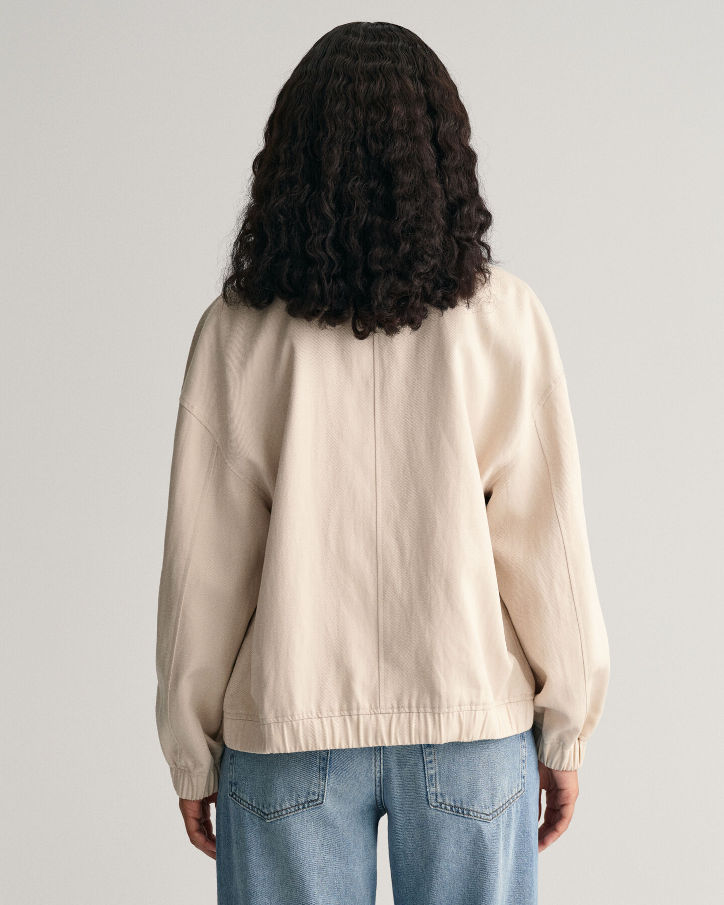 Bomberjack van linnenmix