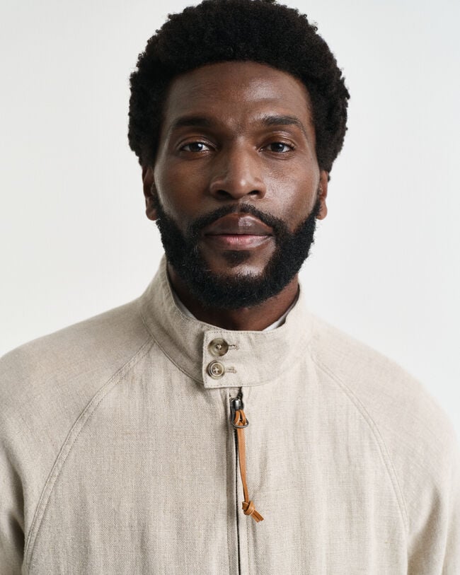 Linnen Harrington jack