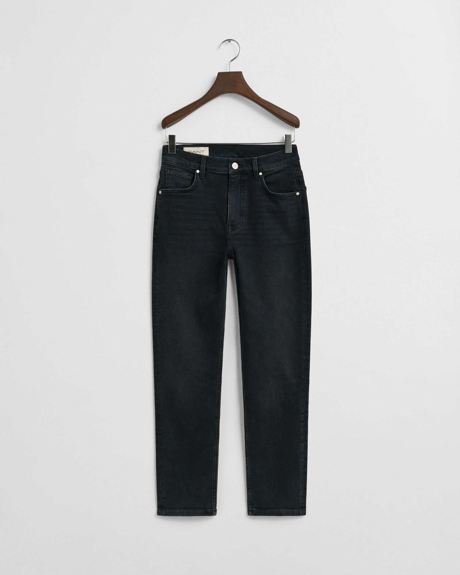 Zwarte Slim Fit cropped jeans