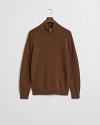 Kasjmier trui met korte rits