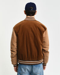 Corduroy Varsity Jacket